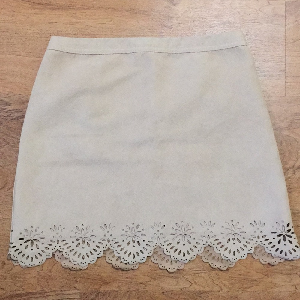 Hollister Tan Skirt